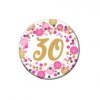 30 as rozsaszin pasztell konfettis szulinapi szamos parti kituzo mk28143