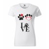 Dámske tričko- LOVE (mačka)