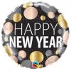 new year metallic dots folia lufi szilveszterre q58163