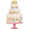 25369 satin birthday pink cake b