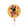 17" Fóliový balón Bing žltý