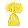 Ťažítko na balóny so strapcom - yellow