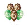 balony dinosauri hnedo zelene 30cm 5ks 43984