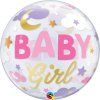 24904 baby girl bubble balloon