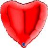 18008R Heart 18inc Red 1