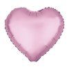 foliovy balon srdce ruzovy satenovy 45cm 47698