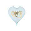 0038332 foliovy balonek srdce modre one 45 cm 625