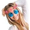 hoofdband bloemen roze 1098238