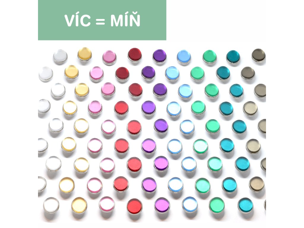 Drobné, barevné basic náušnice pro každou příležitost.