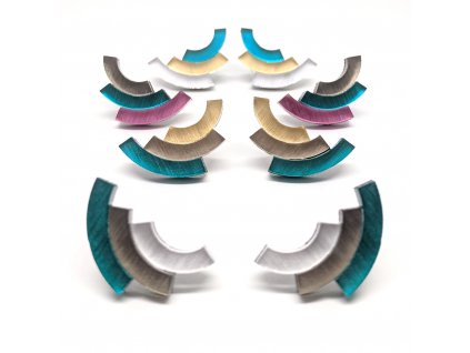 designové ručně vyrobené originální náušnice české výroby