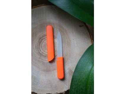 Odolný skleněny pilník - oranžový