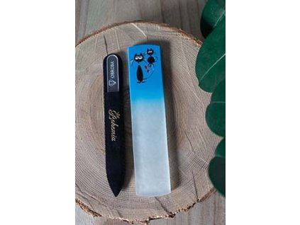 Leštička - darková sada - světle modrá