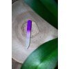 Skleněný pilník - fialový
