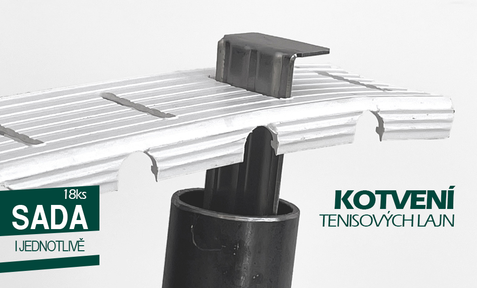 Kotvení tenisových lajn