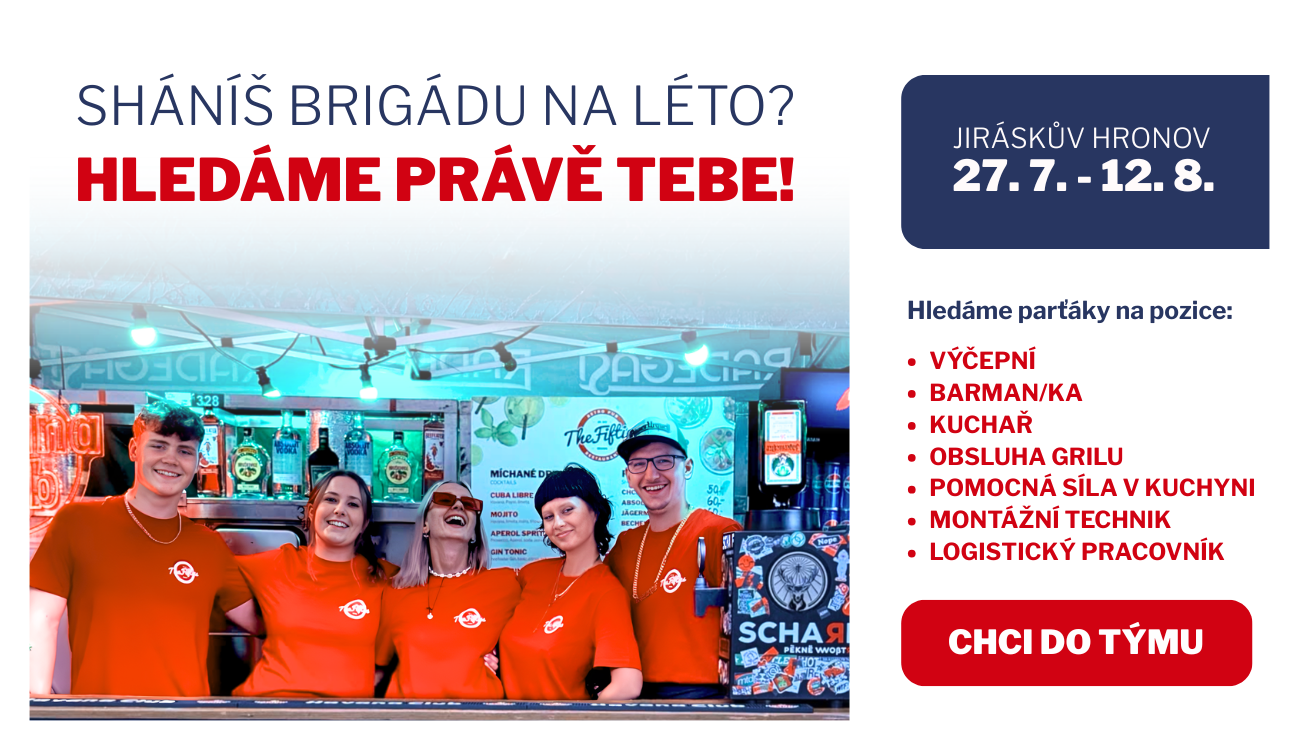 Sháníš brigádu na léto? Přidej se do Fifties týmu!