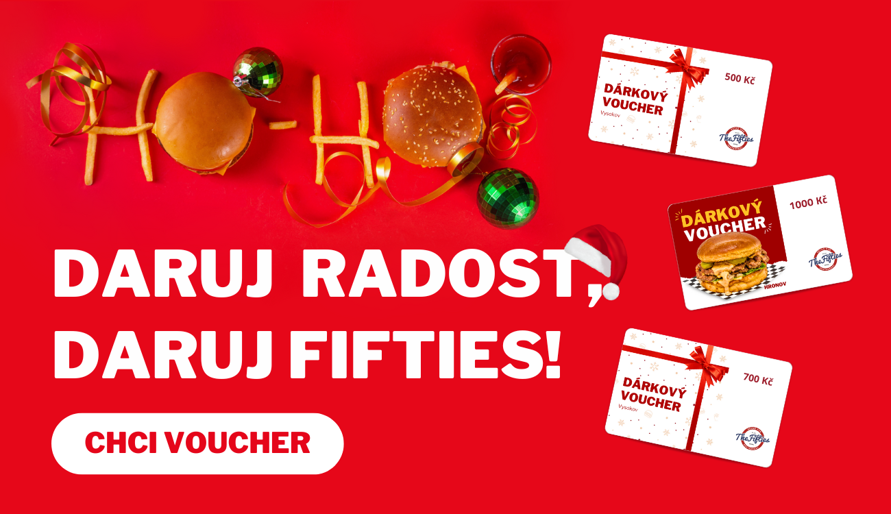 DÁRKOVÉ VOUCHERY DO FIFTIES