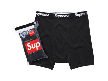 supreme boxers black