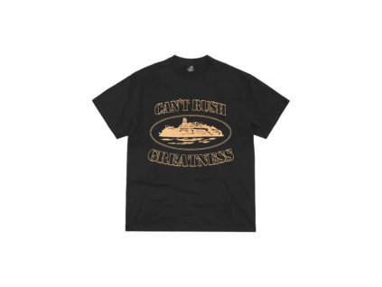 Corteiz x Cental Cee Cant Rush Greatness Tee Black