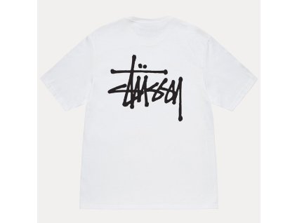 stussy basic white
