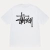 stussy basic white