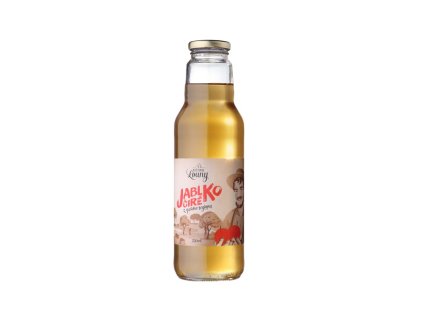 38 jablko cire 100 750ml nevratne sklo