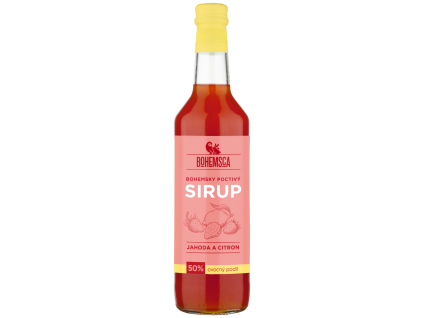 Bohemsca sirup jahoda