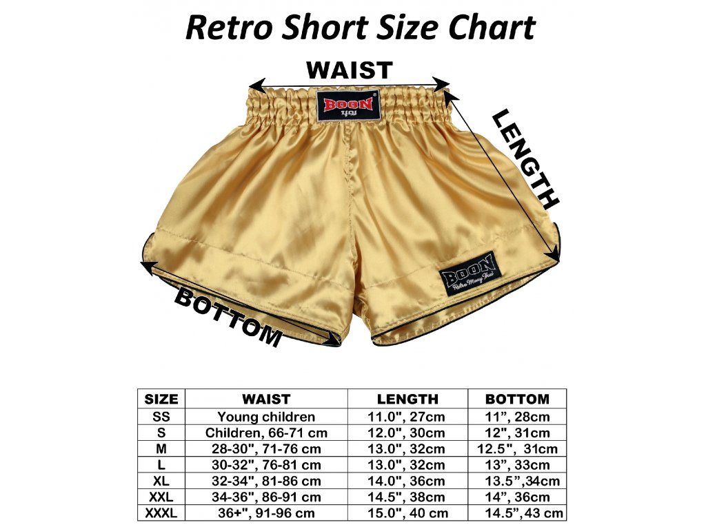 Custom Retro Muay Thai Shorts – BOON Sport