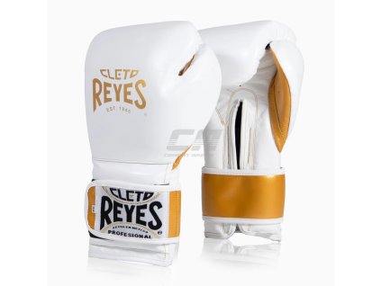 Cleto Reyes Training Gloves Special Edition White-Gold 01