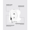 FLY Superbar Headgear White 3