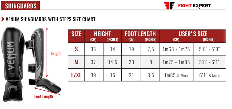 size_table_venum_shinguards_steps