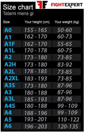 size_table_bjj_gi_kimono_tatami_mens