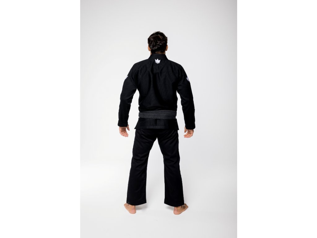 Kingz The One Kimono Black BJJ Gi Brazilian Jiu-Jitsu Kimono Uniform Grappling