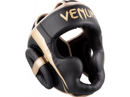 Box/MMA Headgear Venum Elite - Black/Gold