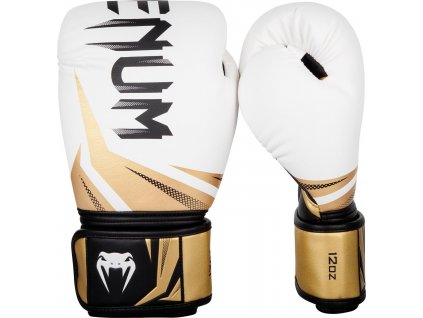 Boxing Gloves Venum Challenger 3.0 - White/Black-Gold