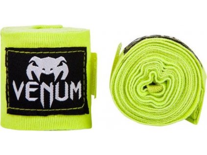 Boxing Handwraps Venum Kontact 4m - Neon Yellow