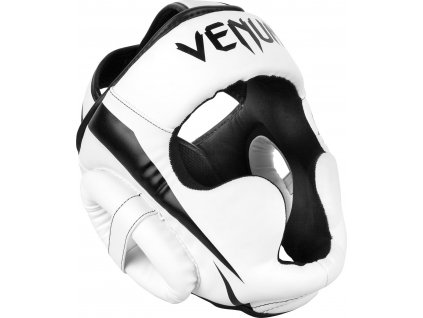 Headgear for box/MMA Venum Elite - WHITE/BLACK