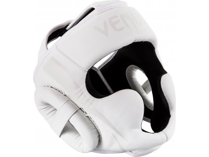 Headgear for box/MMA Venum Elite - WHITE/WHITE