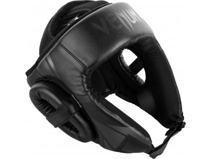 Headgear for box/MMA Venum Challenger Open Face - BLACK/BLACK
