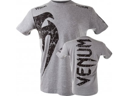 Men's T-shirt Venum Giant - GREY/BLACK