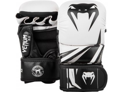MMA Sparring Gloves Venum Challenger 3.0 - White/Black