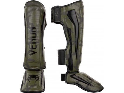 Shin Guards Venum Elite - Khaki/Camo (SIZE L)