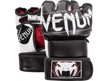 MMA Gloves Venum Undisputed 2.0 - Nappa Leather - Black/White