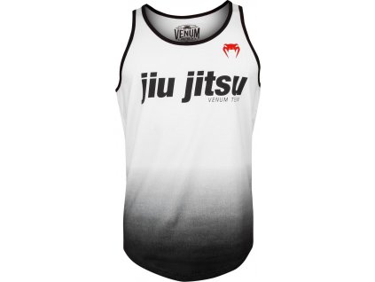 Men's Tank Top Venum Jiu Jitsu VT - White/Black