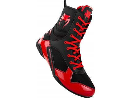 Boxing Shoes Venum Elite - Black/Red