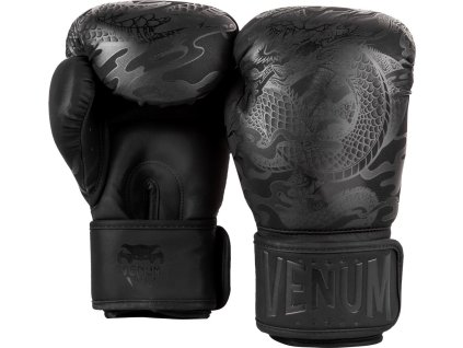 Boxing Gloves Venum Dragon's Flight - Black/Black (SIZE 10oz)