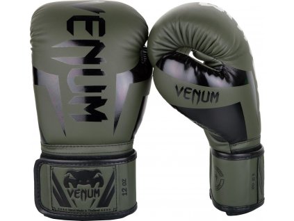 Boxing Gloves Venum Elite - Khaki/Black