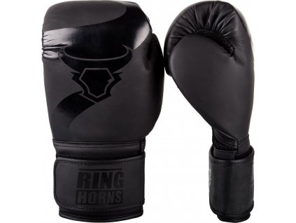 Boxing Gloves Ringhorns Charger - Black/Black