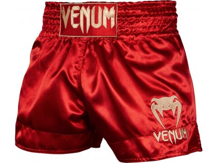 Muay Thai Shorts Venum Classic - Maroon/Gold