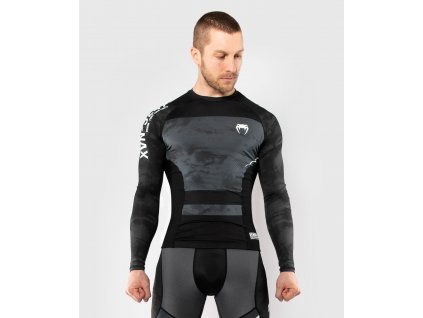 Rashguard Venum Sky247 - Long Sleeves - Black/Grey