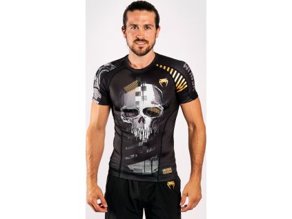 Rashguard Venum Skull - Short Sleeves - Black